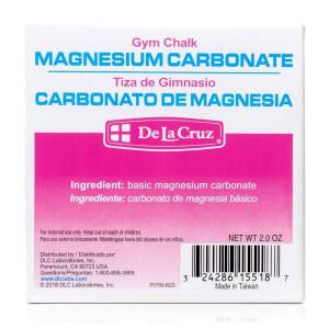 드 라 크루즈 탄산 마그네슘 체육관 분필 - 역도, 체조 및 암벽 등반 1 블록