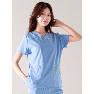 병원 유니폼 반소매 빅사이즈 얇은 남녀공용 작업복 가운 메디컬