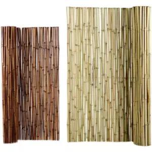 야외 대나무 울타리 경계 가드레일 텃밭 장대 펜스 마당