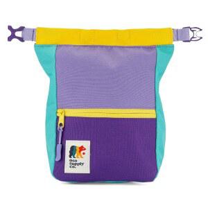 오소 서플라이 - 크럭스 볼더링 초크 버킷, 암벽 등반용 대형 백, 자석 잠금 장치가 있는 포트, 지퍼 포켓 및 등반가, 역도, 체조용 메시 파우치