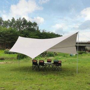 대형 헥사 타프 스크린 방수 썬스크린 캠핑그늘막 타프쉘 블랙코팅