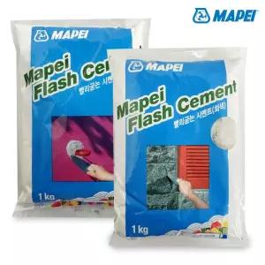 빨리굳는 급속시멘트1kg 10분경화 몰탈 보수 간편시공