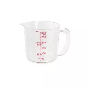 계량컵 300ml 플라스틱계량컵 눈금컵 핸들비커
