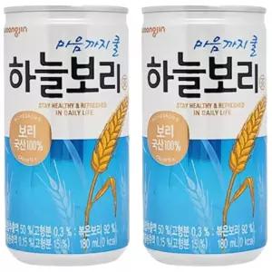 웅진 하늘보리 180ml x 60캔