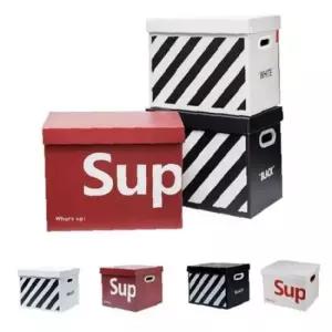 종이 정리함 수납함 상자 다용도 이사박스 39X30X30cm