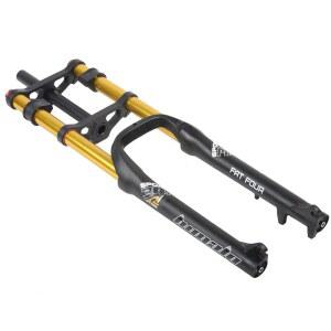 산악 자전거 DH 에어 더블 숄더 다운힐 랩핑 쇼크 업소버 스트레이트 튜브 초경량 리바운드 조정용 시브락 서스펜션 포크 26인치