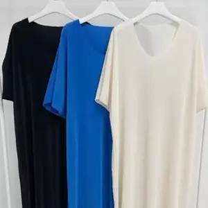 [SBD] 골지 브이 컷팅 307O472S 원피스 빅사이즈