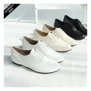 {백화점 상품} [바닐라슈] 저스트원 소프트 옥스포드 쿠션키높이 로퍼슈즈(3cm) 416905