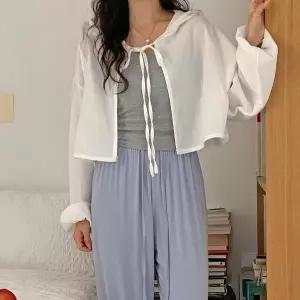 [하프클럽/]여자 썸머 마원단 아방 후디 레인 볼레로