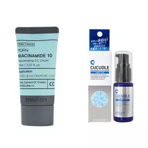 나이아신아마이드 톤업 씨씨 CC 크림 니들샷 하드타입