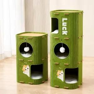 고양이집 캣워크 캣선반 고양이 놀이터 등반 놀이 숨숨집