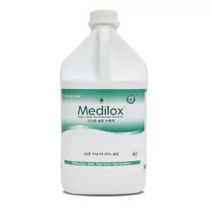 메디록스 살균소독제 4L 1병 대용량 업소용