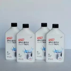 피죤 무균무때 세탁조클리너 500ml 겸용 4개
