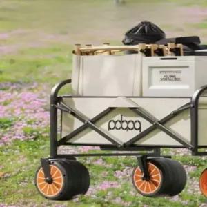 전동 웨건 카트 보조 피크닉 운반 트레일러 캠핑 낚시용