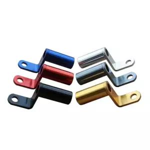 오토바이 스쿠터 ATV 자전거 지원을위한 범용 백미러 마운트 익스텐더 브래킷 모바일 휴대 전화 홀더