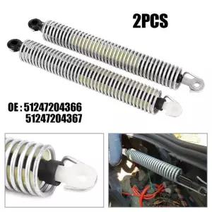 BMW 5 시리즈 F10용 후방 좌측 및 우측 트렁크 부츠 리드 텐션 리턴 쇼크 스프링 51247204367 51247204366