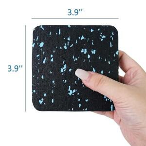 트레드밀 매트 패드 운동 장비 방음 충격 흡수 워셔용 호환 바닥 보호