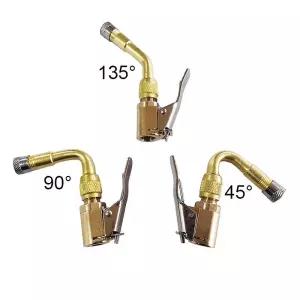 밸브 코어 노즐 연장 로드 세트 45 90 135 타이어 팽창 튜브 자전거 오토바이 자동차 모터 보트 부품