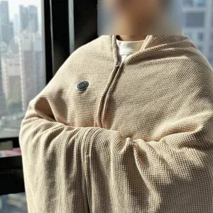 Hygge 발열망토 휴대용 3단조절 겨울용 물세탁가능 USB 온열