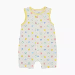 해피랜드 HC09 유아 여름 헬로디디 인견 민소 우주복  H1310601