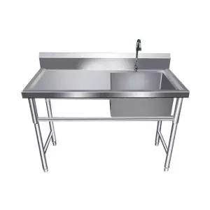 간이 개수대 스테인리스 원룸 주방 농막 야외 싱크대 업소용 스텐 세정대 이동식 사무실