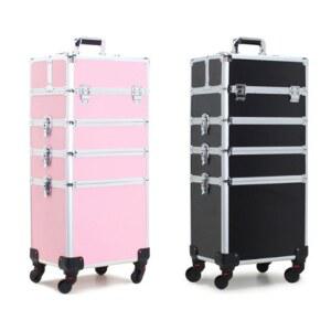 가용 4단 이동식 메이크업 네일박스 반영구 가방 분리형 박스