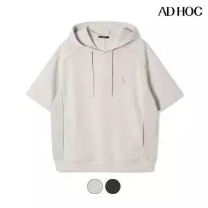 [애드호크]남성 후드 반팔 집업티 HB4ST30_CA