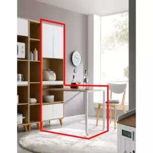 모던 키큰 주방 수납장+보조 식탁 (2색) 높은 키친 키높은 선반 다이닝