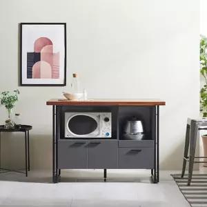 모던북유럽 밥솥/렌지 아일랜드 수납장 1200 (4색) 아이랜드 홈바 주방 BAR