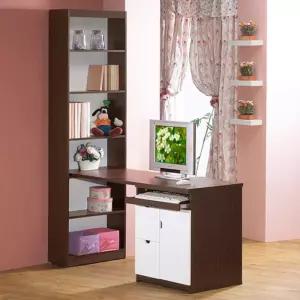 심플 초등학생 h 컴퓨터 책상 세트 1500 (5색) 수납용 중고생 중학생 책장