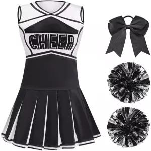 할로윈 여성용 욜선 치어리더 의상 귀여운 유니폼