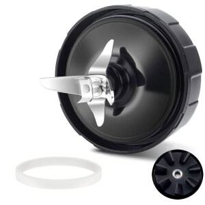 [미국배송] 닌자 블렌더용 7핀 블레이드 실리콘 고무 개스킷으로 교체 부품 씰 링 믹서 부착물 오토 IQ BL642-30 BL482-30 BL682-30 호환