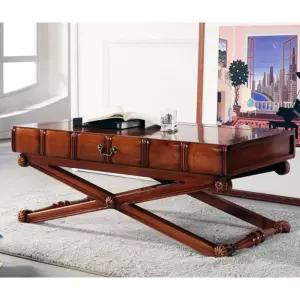 지그재그 엔틱 거실 쇼파 티 테이블 / 홈바 슬림 미니 높은 홈카페 창가 바