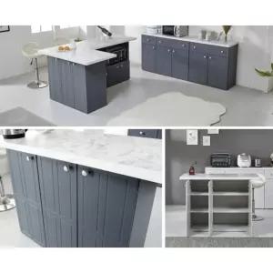 북유럽 대리석패턴 아일랜드식탁 홈바1200(2컬러) 부엌 아일랜드바 수납형