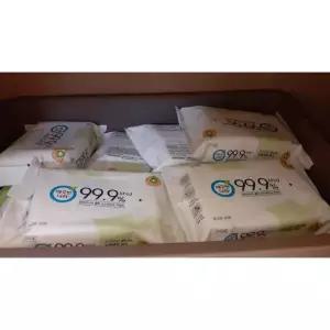 깨끗한나라 99.9% 클린 손소독 물티슈 마일드 휴대용 20매 x 10팩