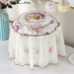 다용도 밥통 커버 에어프라이어 덮개 레이스 가리개