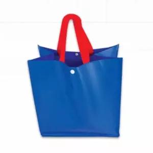 천막재질 40cm 대형 타포린 방수 시장가방 타포린백