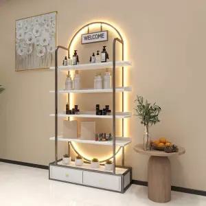 화장품 조명 선반 피부샵 에스테틱 뷰티샵 수납 진열대