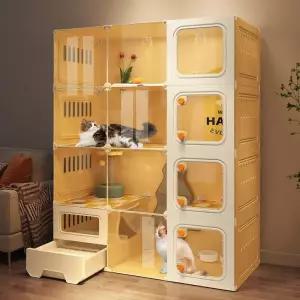 대형 캣폴 고양이 호텔 타워 프레임 놀이터 숨숨집 하우스 튼튼한 빅사이즈 펜션