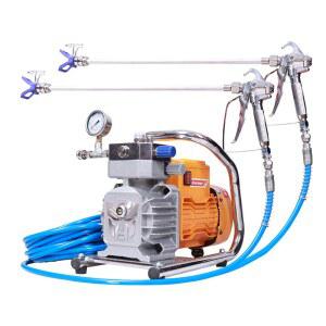 고압 에어리스 페인트 스프레이 건 일체형 라텍스 도장 소형 고출력 분사기 작업용