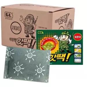 박상병 대용량 주머니용 군용핫팩 10매 따뜻한 손난로