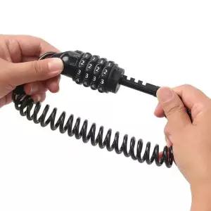 와이어 자전거 오토바이 자물쇠 비밀번호