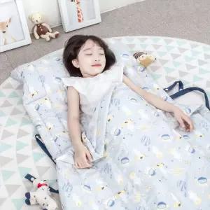 일체형 낮잠이불 여름 낮잠 이불 일체형 아기 세트 패드 어린이집 가방