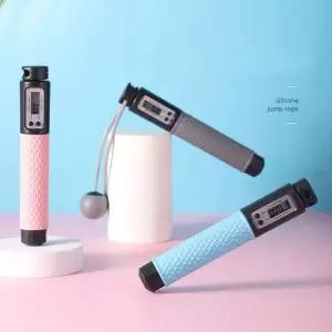 2in1 실리콘 줄넘기 줄없는줄넘기 +무게추 운동