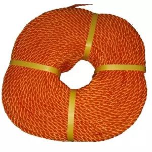 PE로프 6mm 다용도줄 빨래줄 나일론끈 주황색