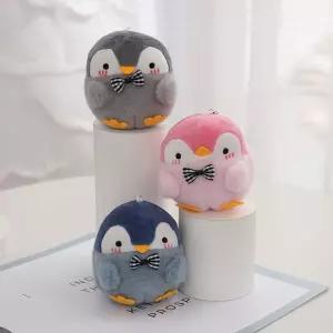 귀염뽀짝 인형고리 캐릭터키링 나비넥타이 펭귄 키링 rLw9+5aoK