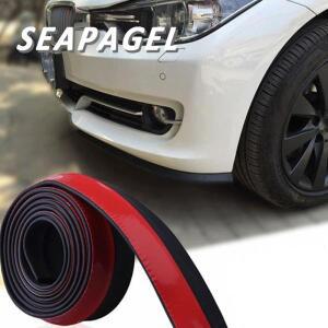 앞범퍼 스포일러 입술 자동차 립 보호 장식 스티커 고무 범용 프로텍터 1M/2.5M