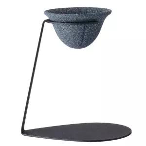 Baalaka 푸어 오버 커피 드리퍼 세트, 재사용 가능한 세라믹 커피 필터, 종이 없는 싱글 컵 커피 메이커,