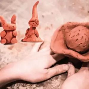 미술 재료 점토 찰흙 지점토 팩 10개입 1박스