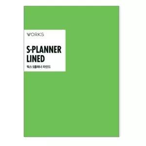 웍스 A5 수첩커버용 플래너 리필 속지 라인노트-맥시